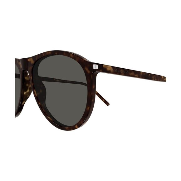 New SAINT LAURENT Classic Havana Square SL 667 002 Sunglasses Women - Picture 3 of 4